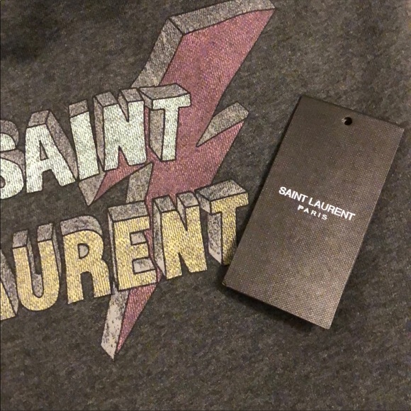 saint laurent lightning sweater